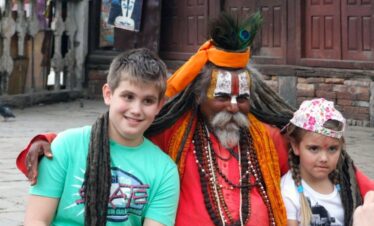Family holiday in Nepal
