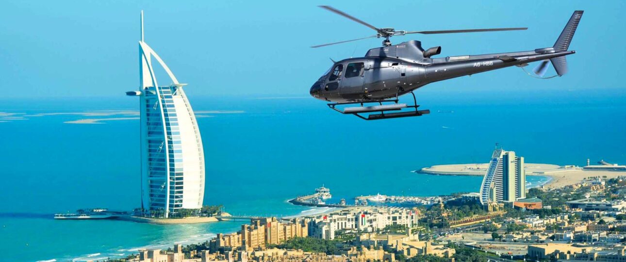 Dubai Helicopter Tours with Limousine ride